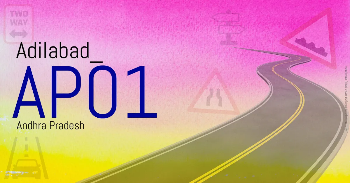 AP01 Adilabad
 RTO