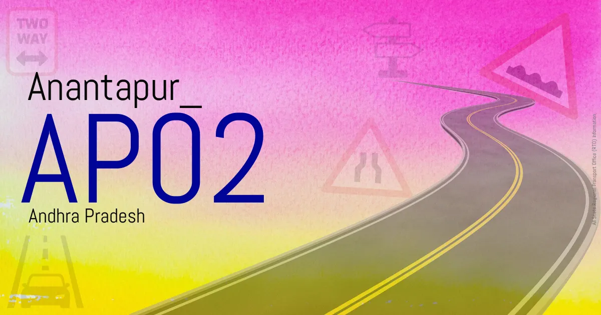 AP02 Anantapur
 RTO