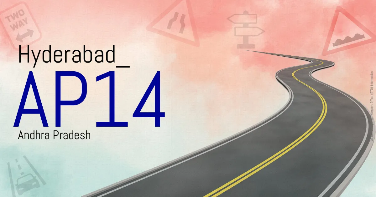 AP14 Hyderabad
 RTO
