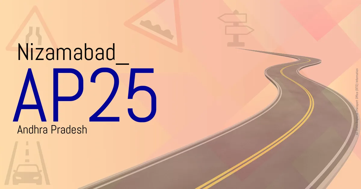 AP25 Nizamabad
 RTO