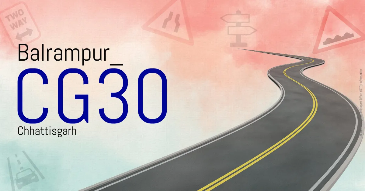 CG30 Balrampur RTO
