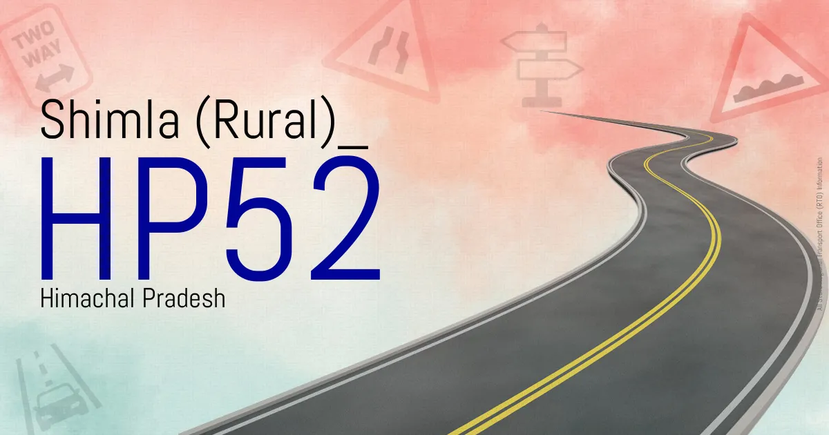 HP52 Shimla (Rural) RTO