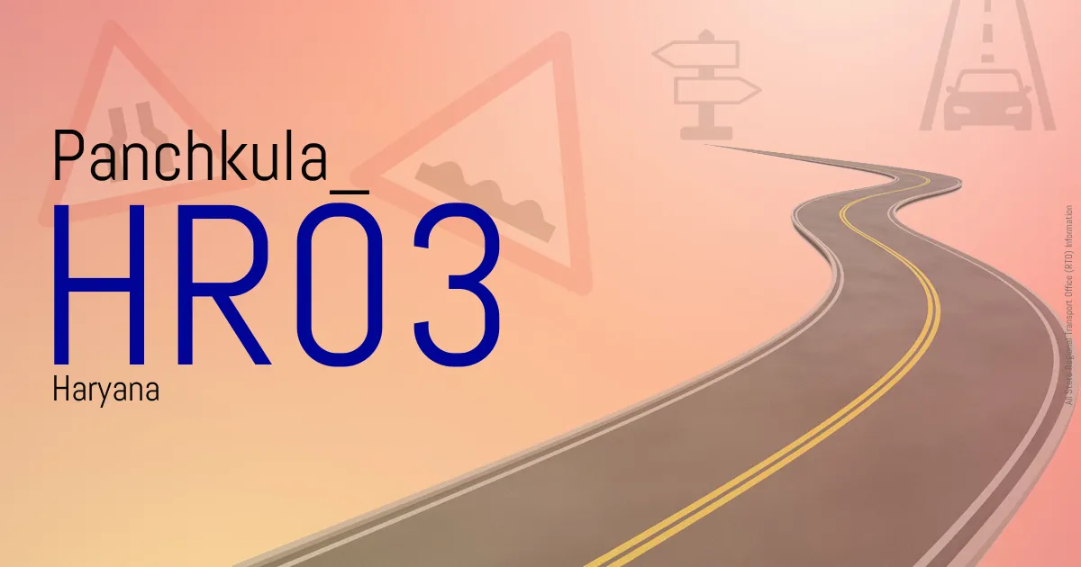 HR03 Panchkula
 RTO