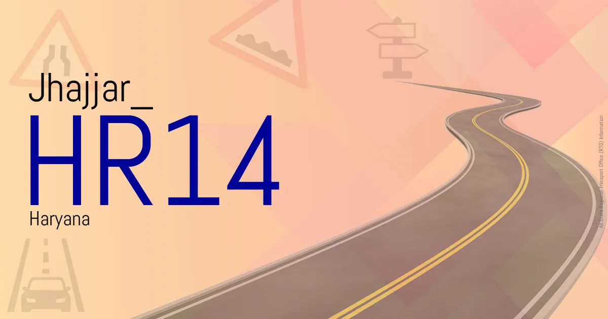 HR14 Jhajjar
 RTO