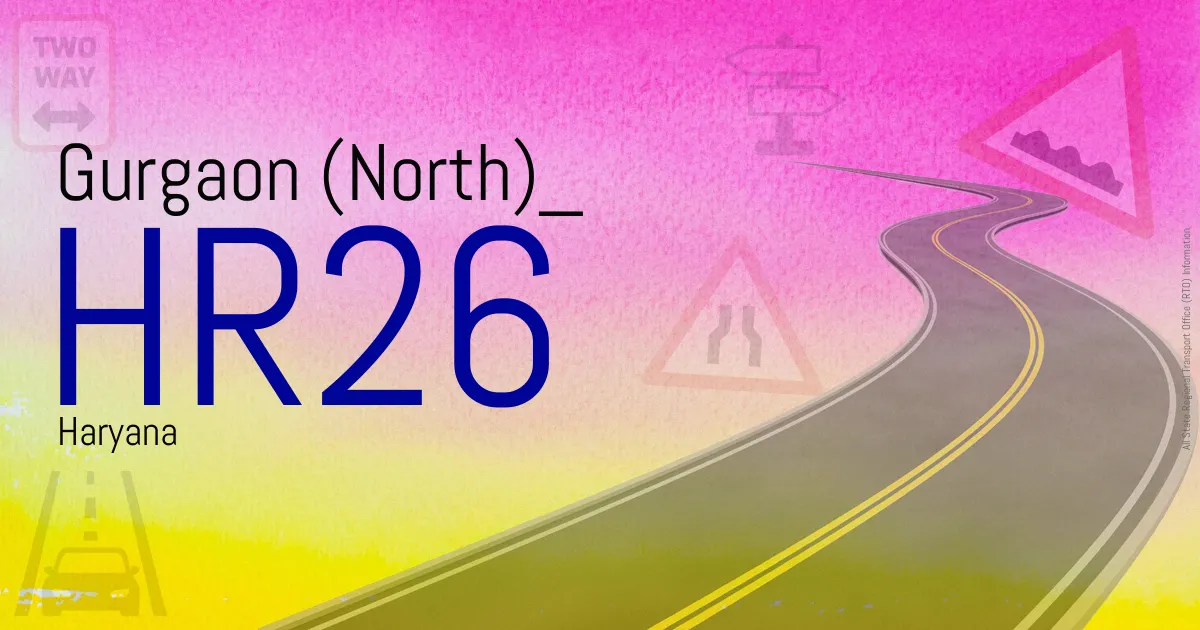 HR26 Gurgaon (North) RTO