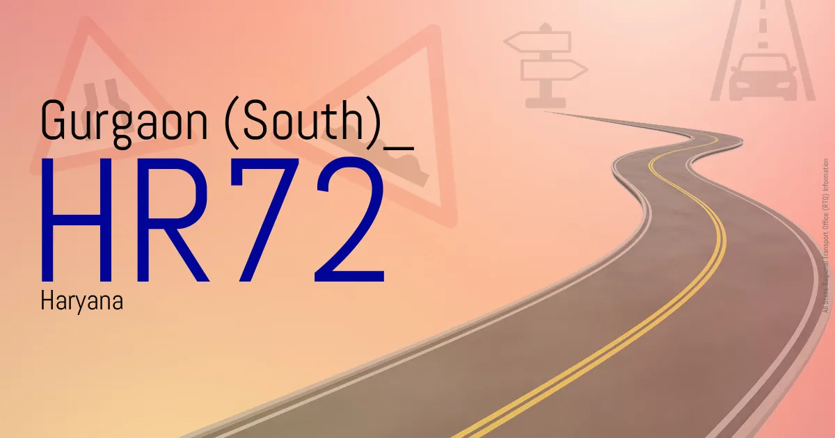 HR72 Gurgaon (South) RTO