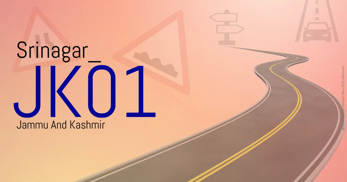 JK01 Srinagar
 RTO