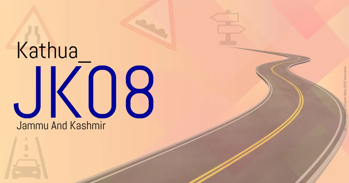 JK08 Kathua
 RTO