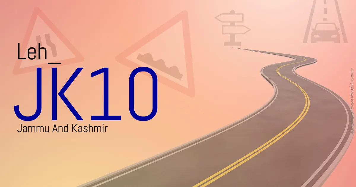JK10 Leh
 RTO