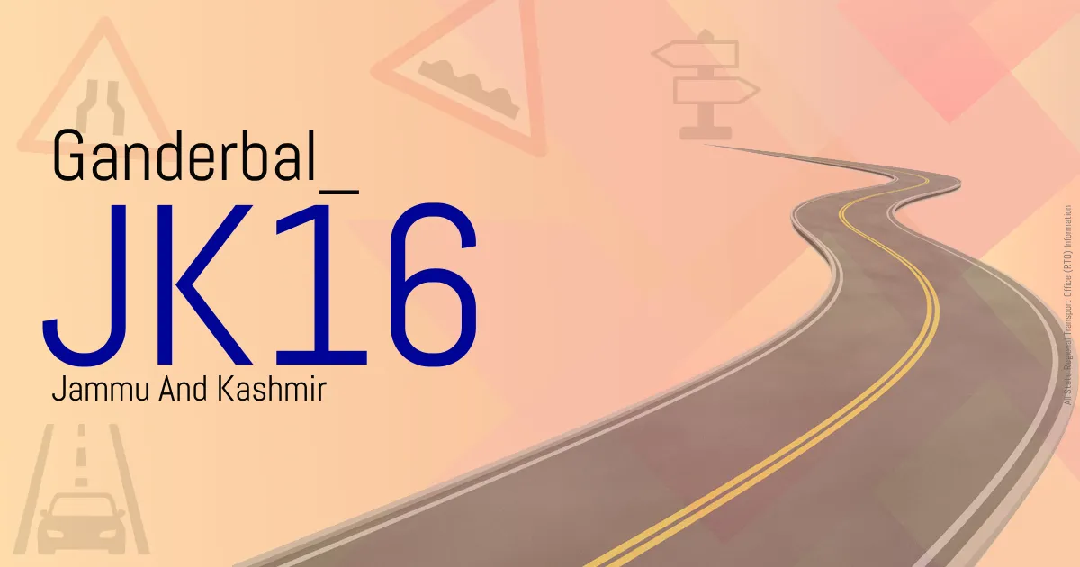 JK16 Ganderbal
 RTO
