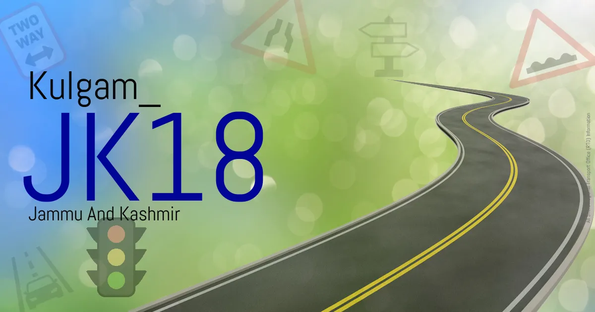 JK18 Kulgam
 RTO