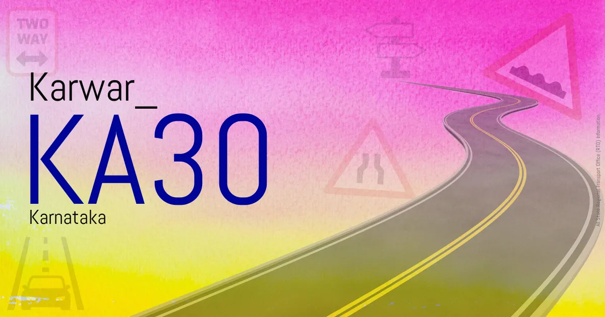 KA30 Karwar
 RTO