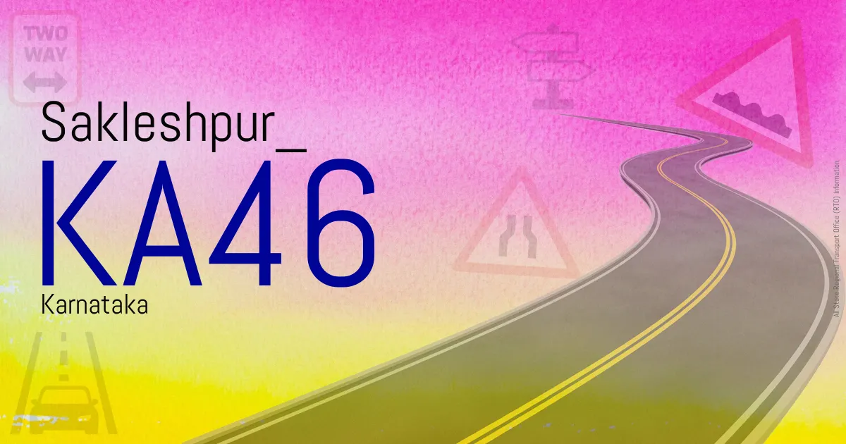 KA46 Sakleshpur RTO