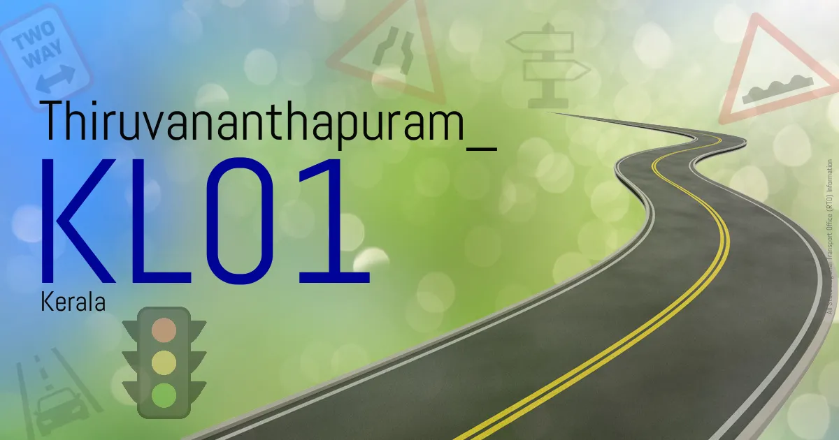 KL01 Thiruvananthapuram
 RTO