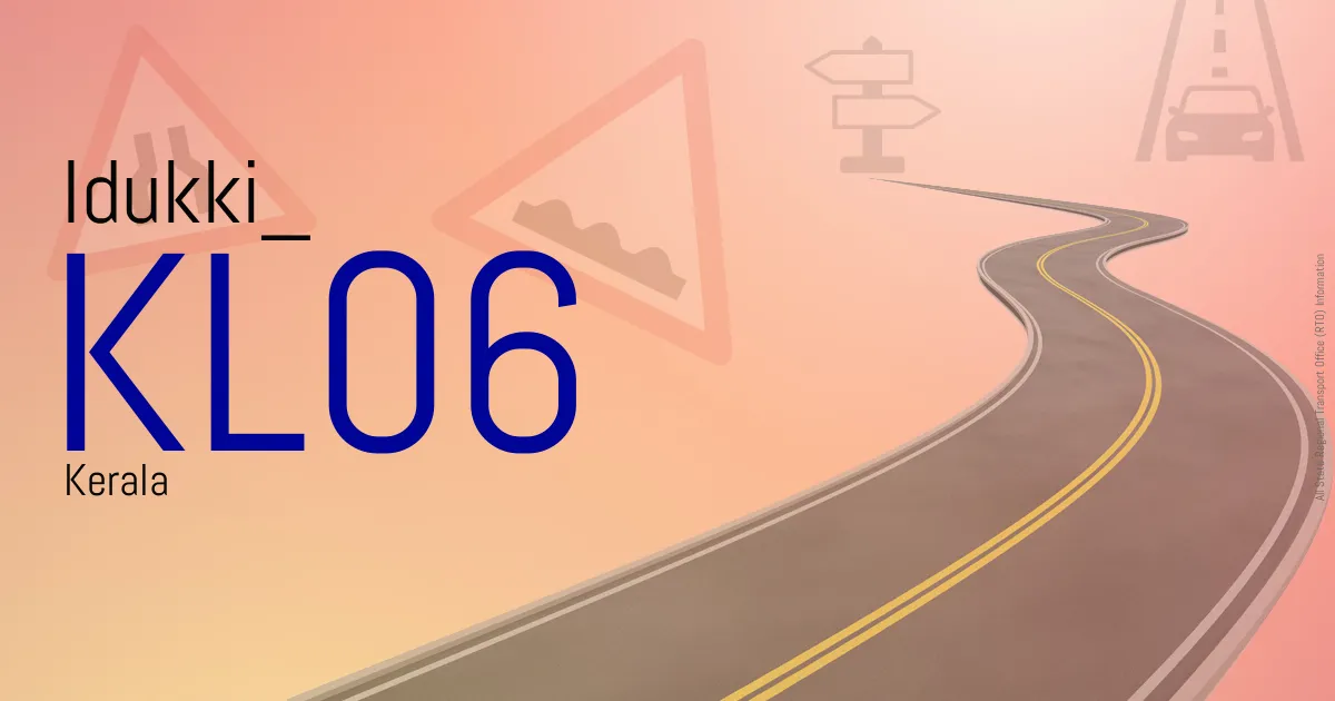 KL06 Idukki RTO