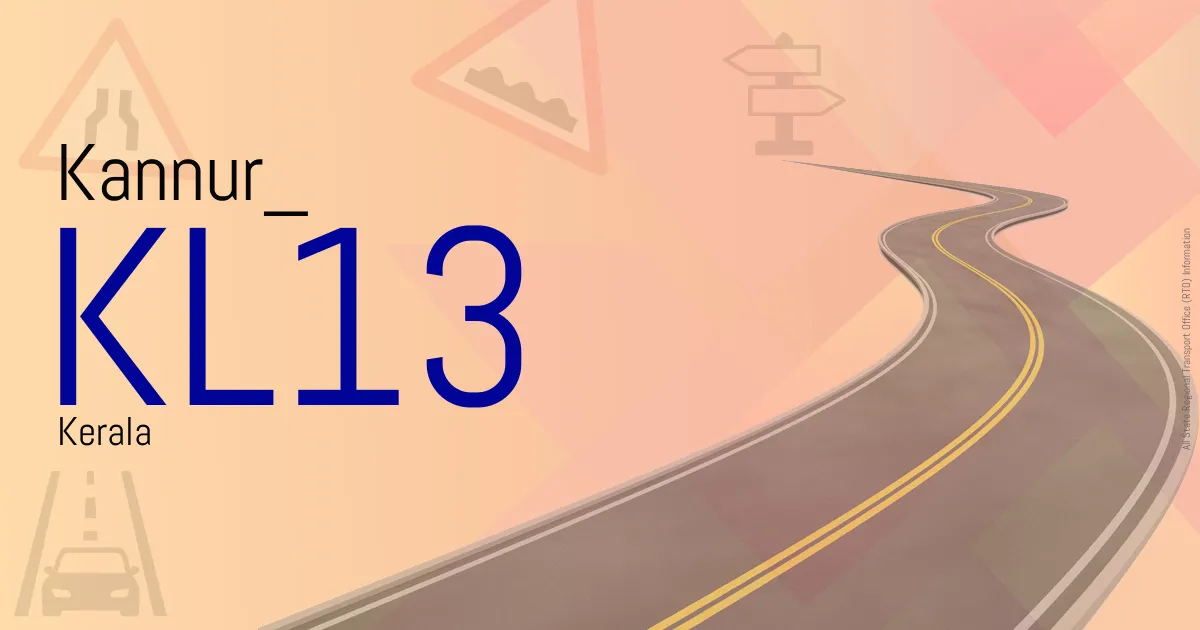 KL13 Kannur RTO