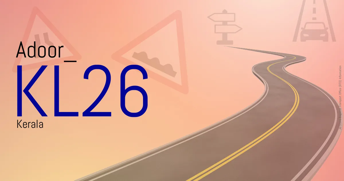 KL26 Adoor
 RTO