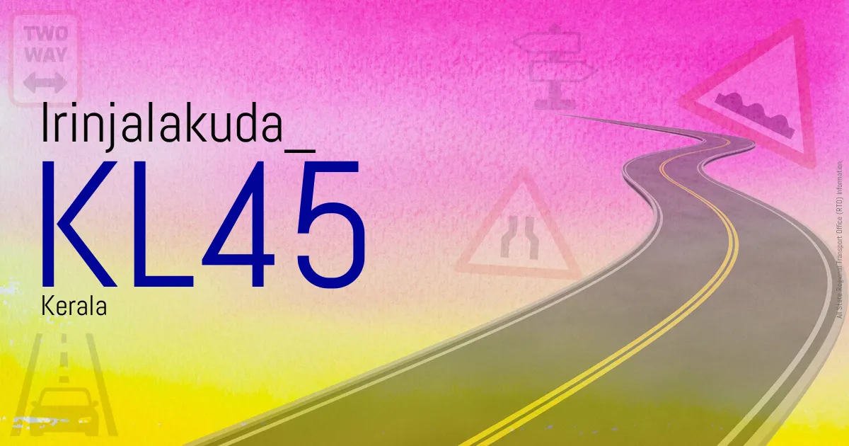 KL45 Irinjalakuda
 RTO