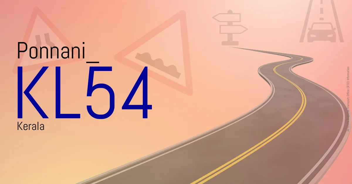 KL54 Ponnani RTO