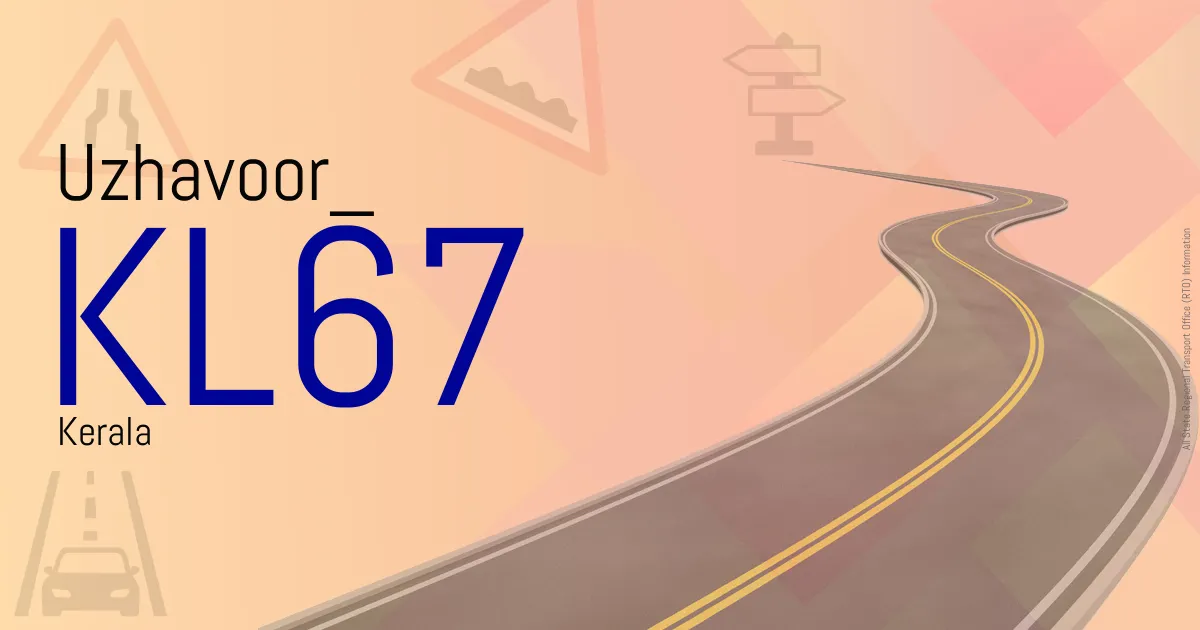 KL67 Uzhavoor RTO
