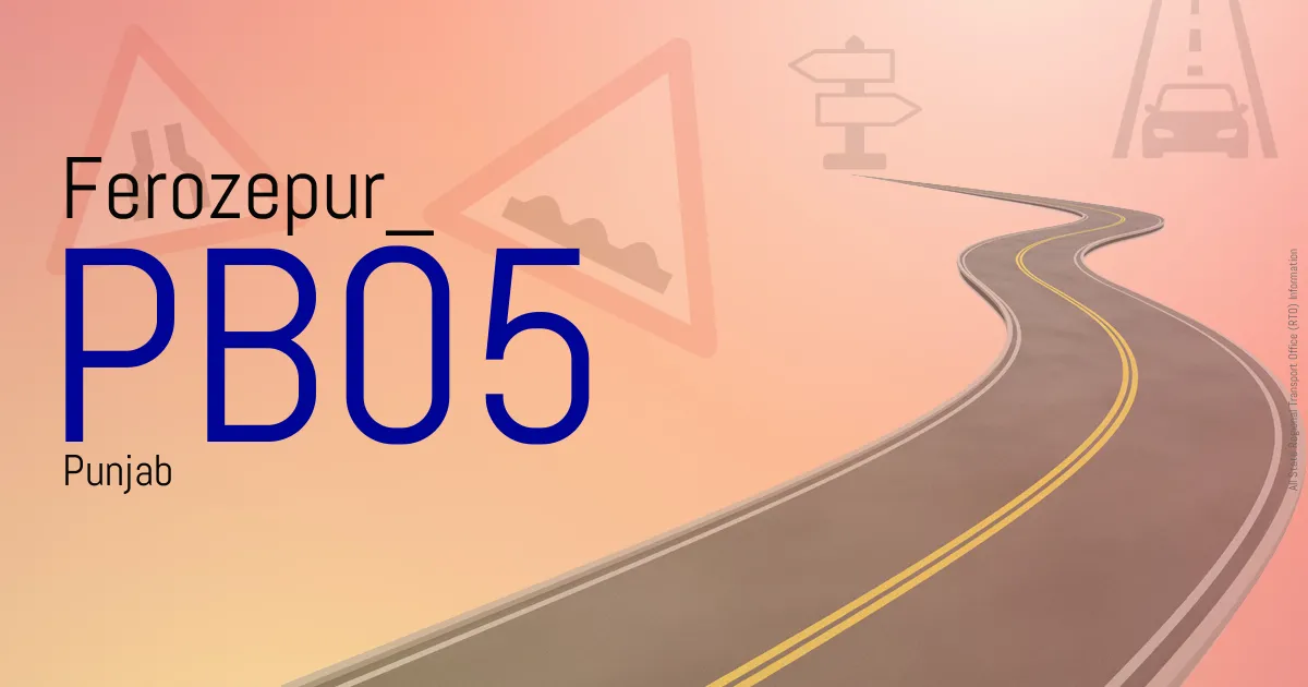 PB05 Ferozepur RTO