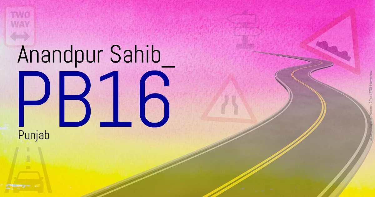 PB16 Anandpur Sahib
 RTO