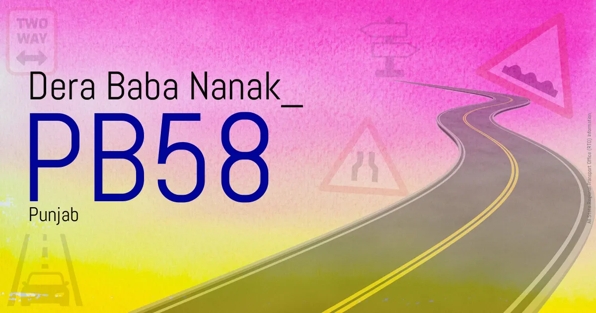 PB58 Dera Baba Nanak RTO