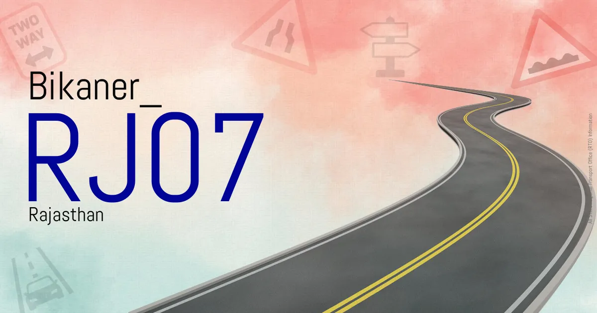 RJ07 Bikaner RTO