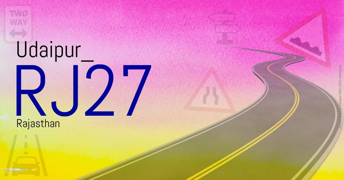 RJ27 Udaipur
 RTO