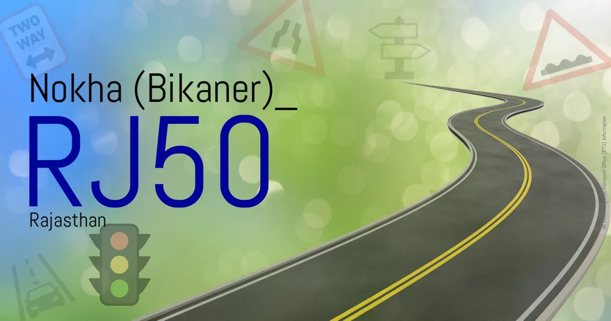RJ50 Nokha (Bikaner) RTO