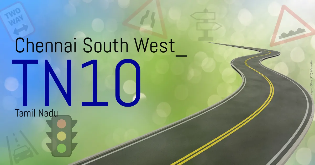 TN10 Chennai South West RTO