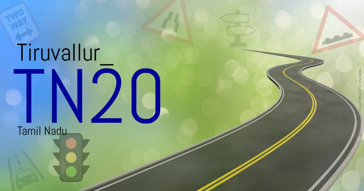 TN20 Tiruvallur
 RTO