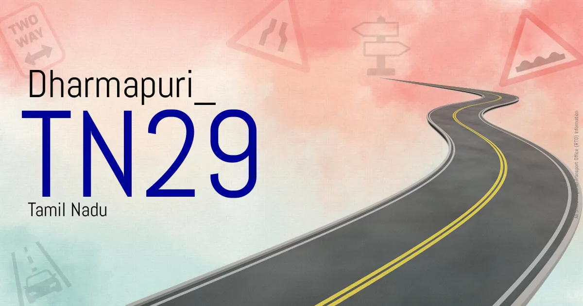 TN29 Dharmapuri RTO