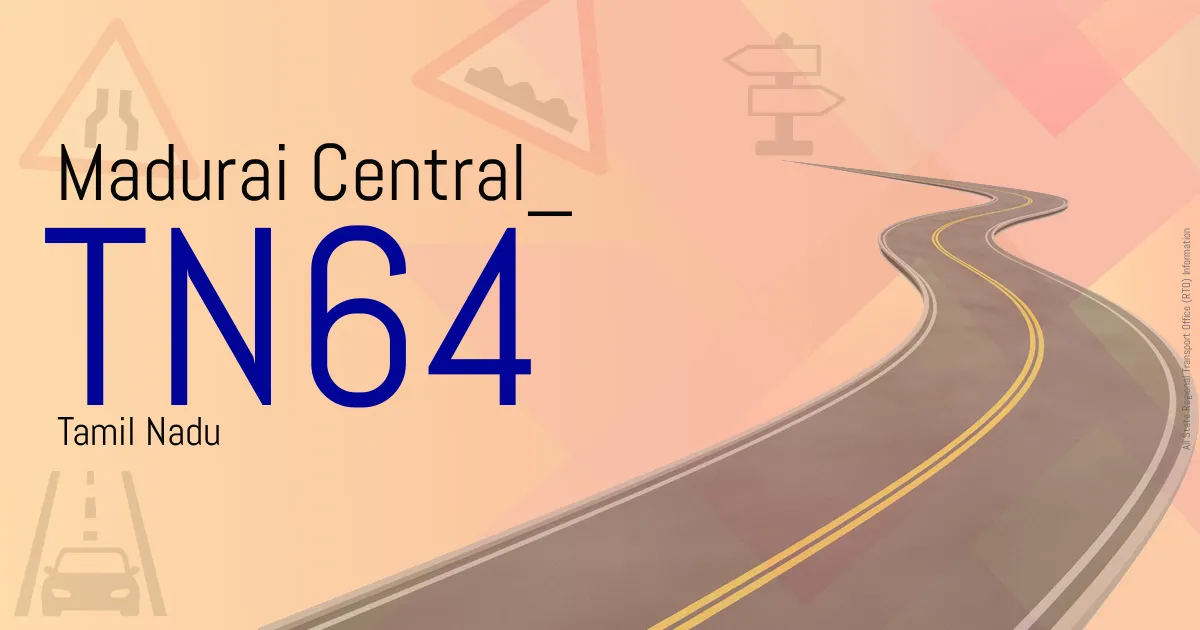 TN64 Madurai Central RTO