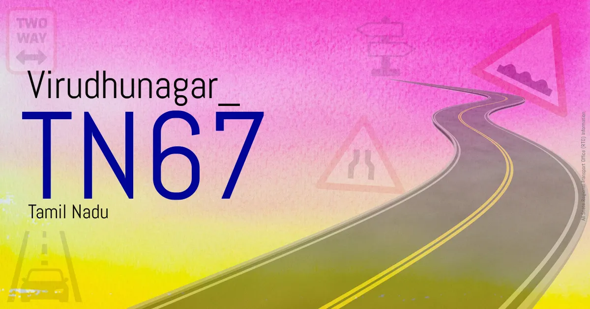 TN67 Virudhunagar
 RTO