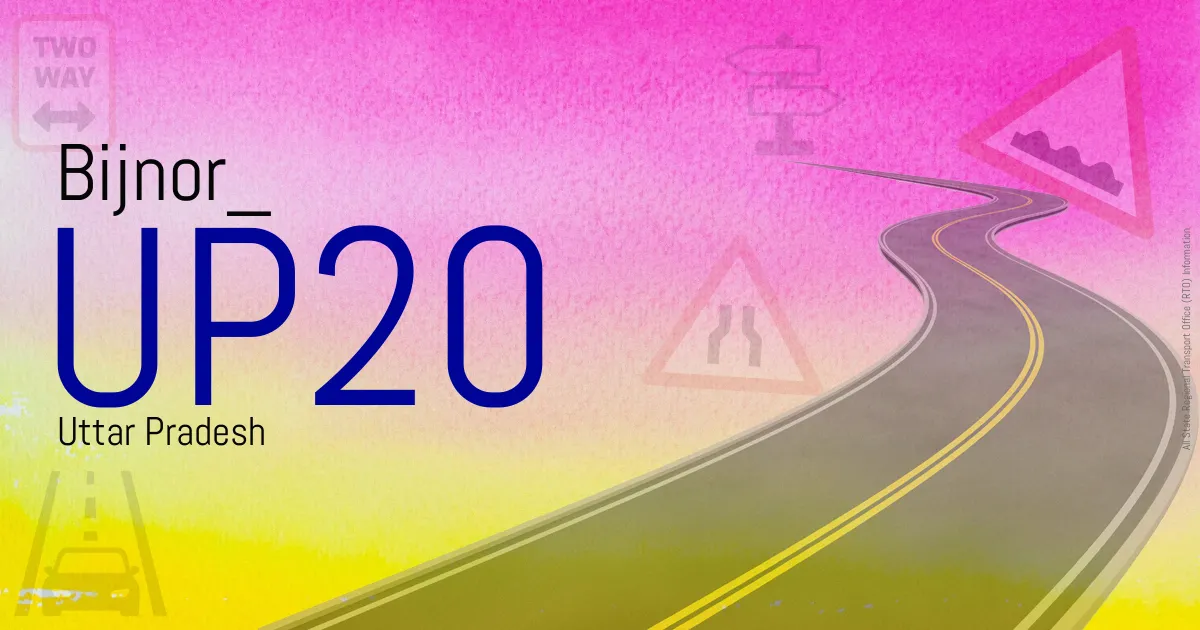 UP20 Bijnor
 RTO