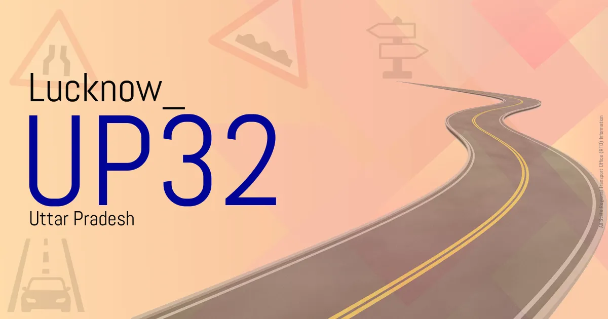 UP32 Lucknow
 RTO