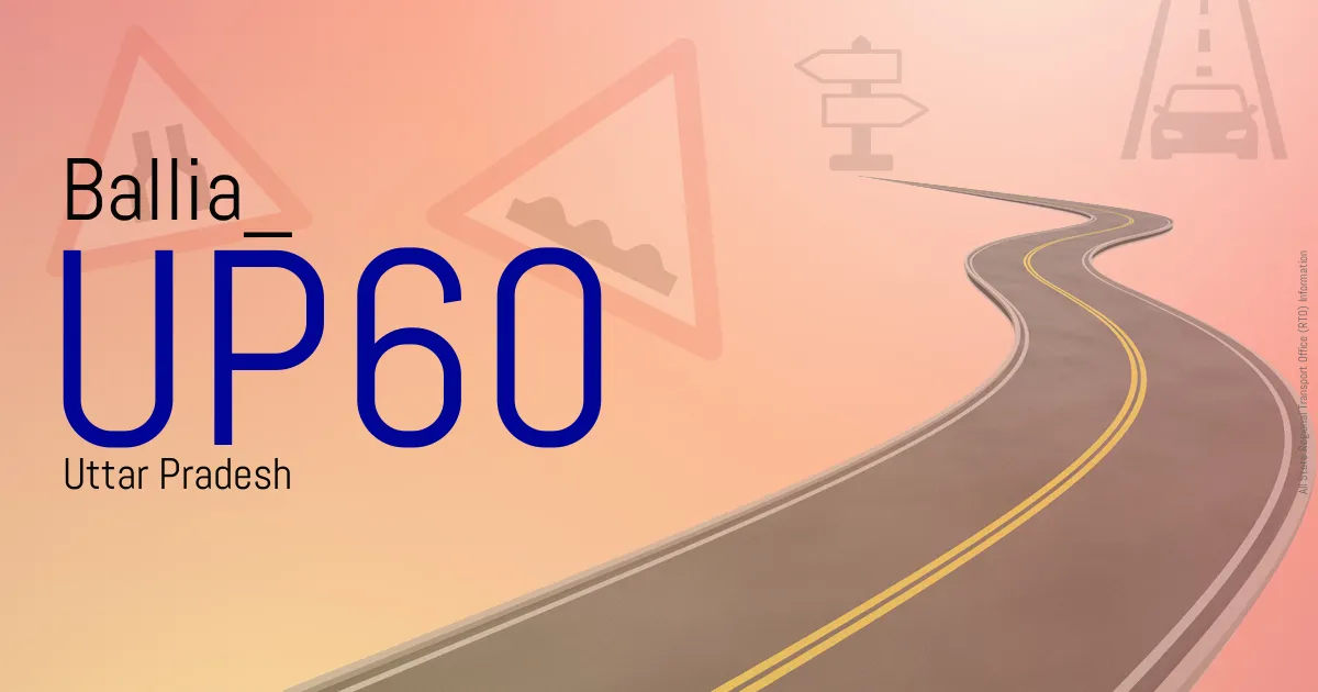UP60 Ballia
 RTO