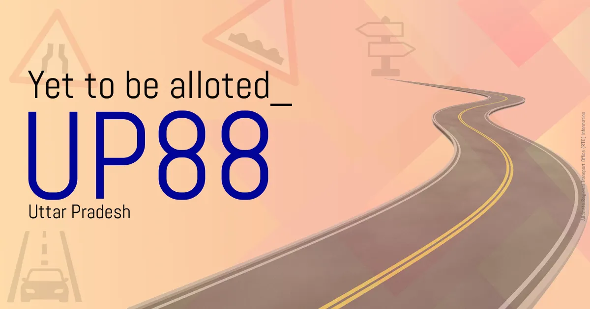 UP88 Yet to be alloted
 RTO