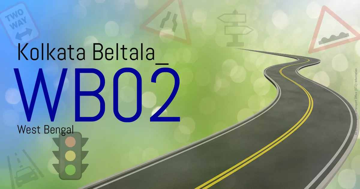 WB02 Kolkata Beltala RTO