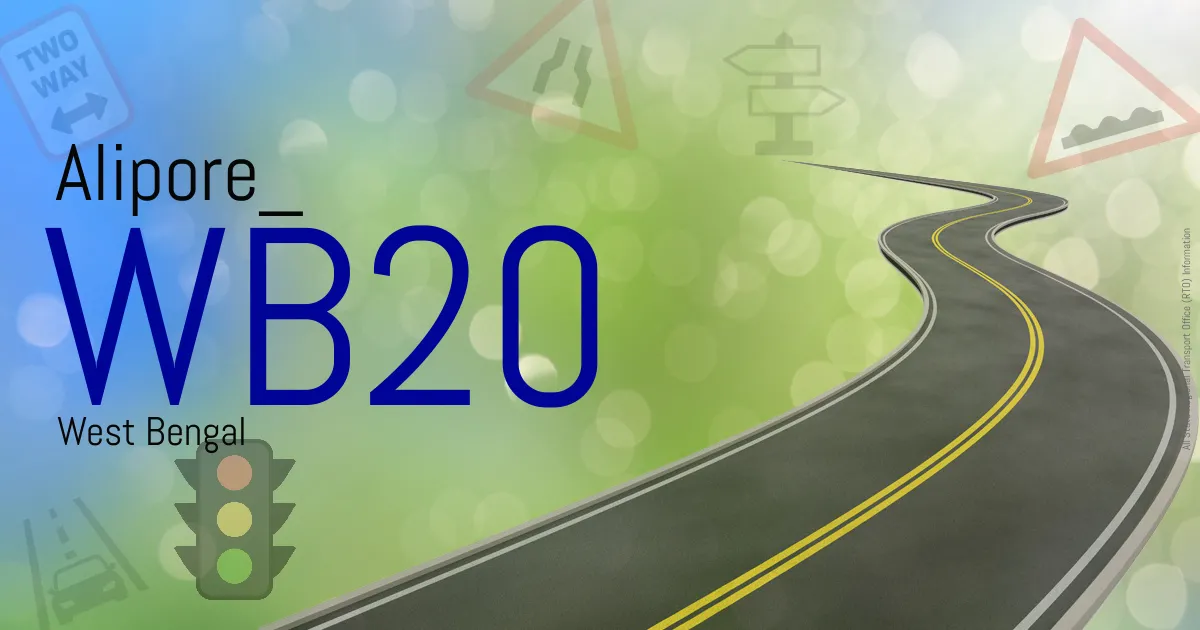 WB20 Alipore
 RTO