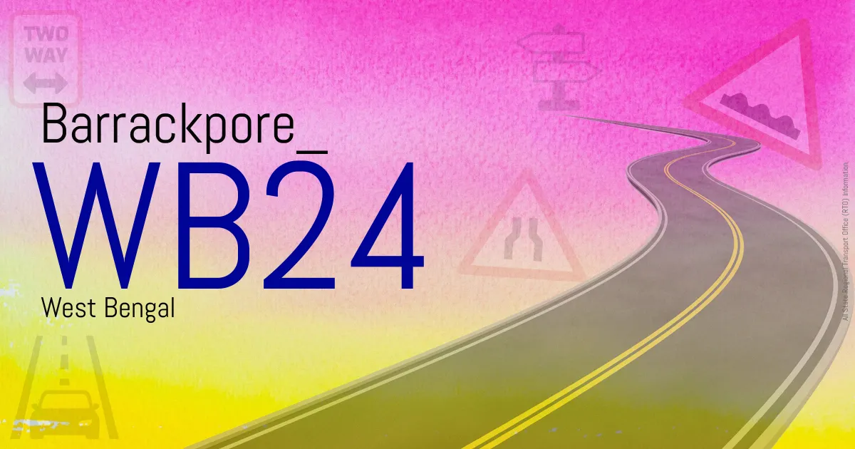 WB24 Barrackpore
 RTO