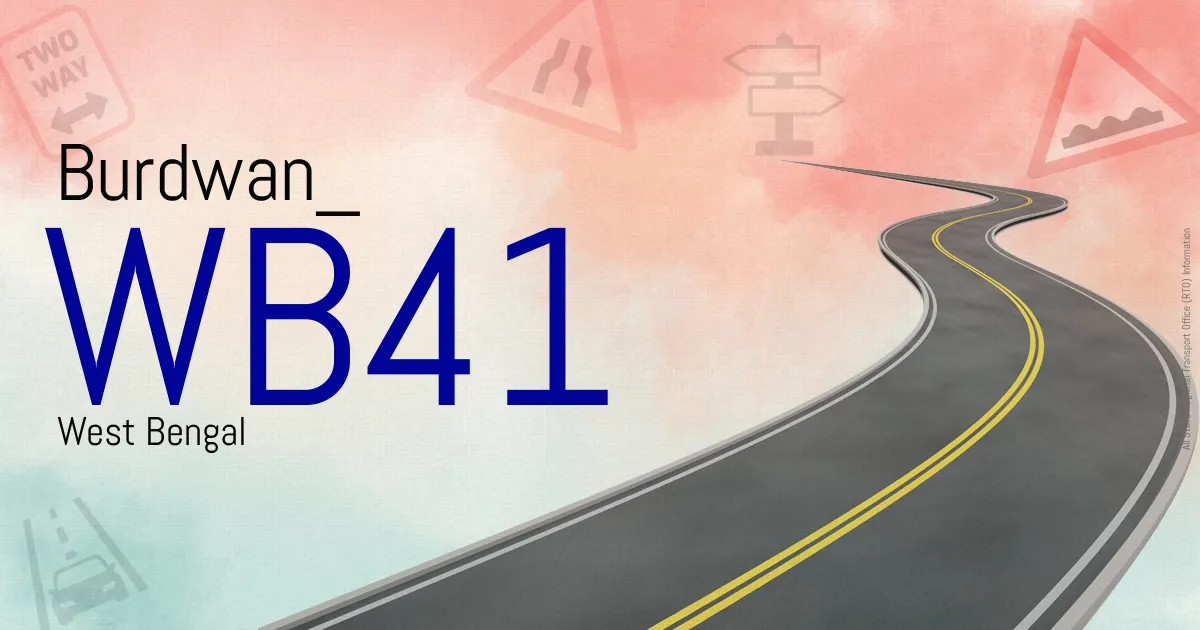 WB41 Burdwan
 RTO