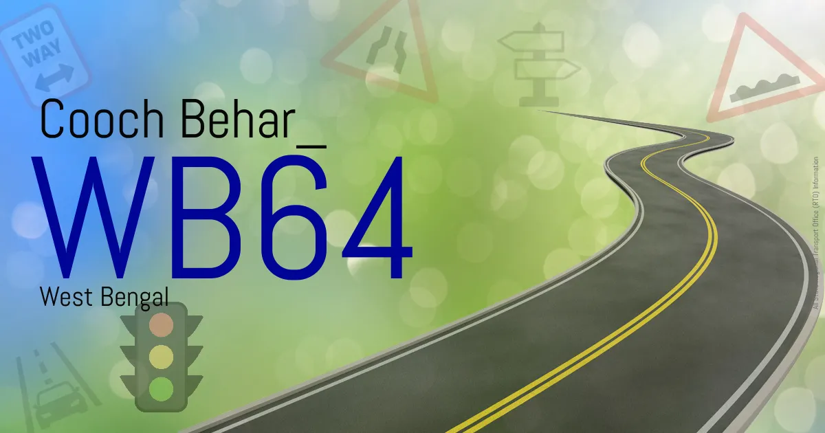 WB64 Cooch Behar
 RTO