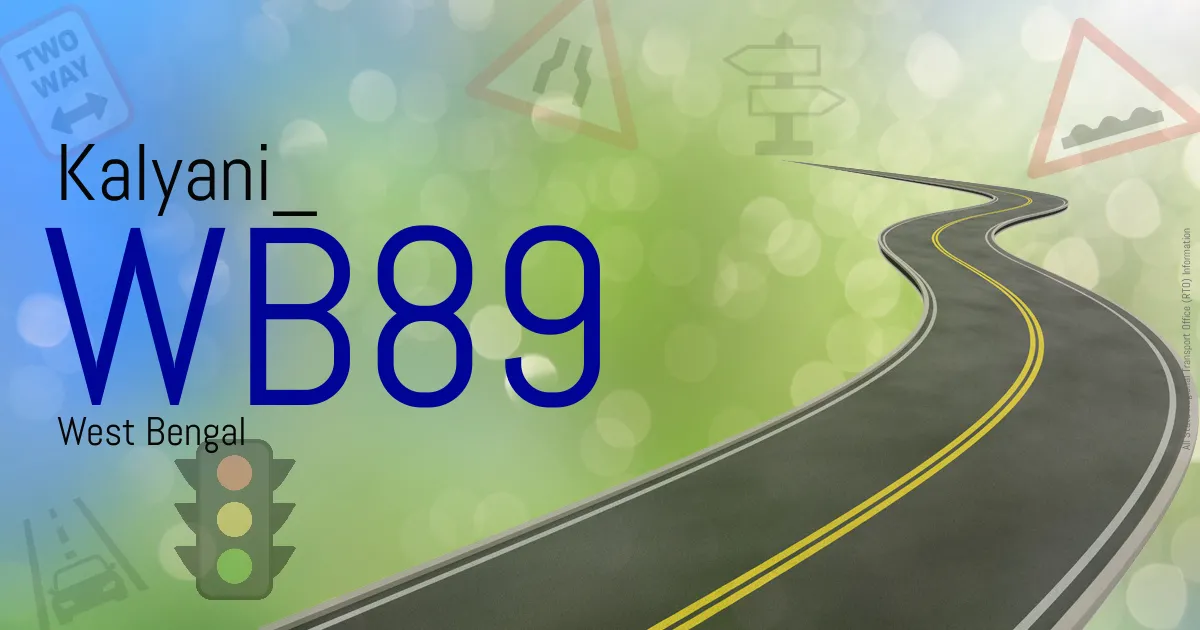 WB89 Kalyani
 RTO
